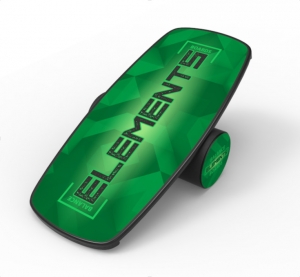 Баланс борд Elements Heavy logo Green