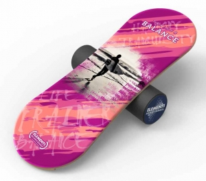 Баланс борд Elements Surf, Pink длина 100 см