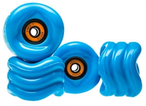 Колеса для скейтборда Square Wheels синие
