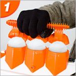 Snowball blaster, снежный бластер тройной, рогатка для снежков.