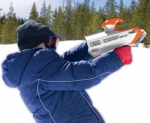 Snowball blaster solo, снежный бластер, рогатка для снежков.