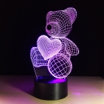 Лампа 3D - ES136 (мишка)