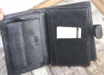 Кошелёк мужской - 615-72K черный