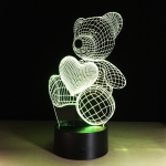 Лампа 3D - ES136 (мишка)
