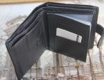 Кошелёк мужской - 615-72K черный