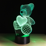 Лампа 3D - ES136 (мишка)