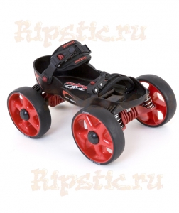 Skorpion Multi Terrain W 115 mm Квады внедорожники, ролики на обувь размер 35-39 красные