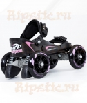 Квады на обувь, Skorpion Quadline pink Street, 35-39 размер.