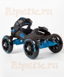 Квады на обувь, Skorpion Quadline blue Street, 40-45 размер.