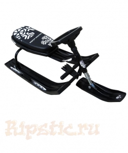 Снегокат Русская зима, черный